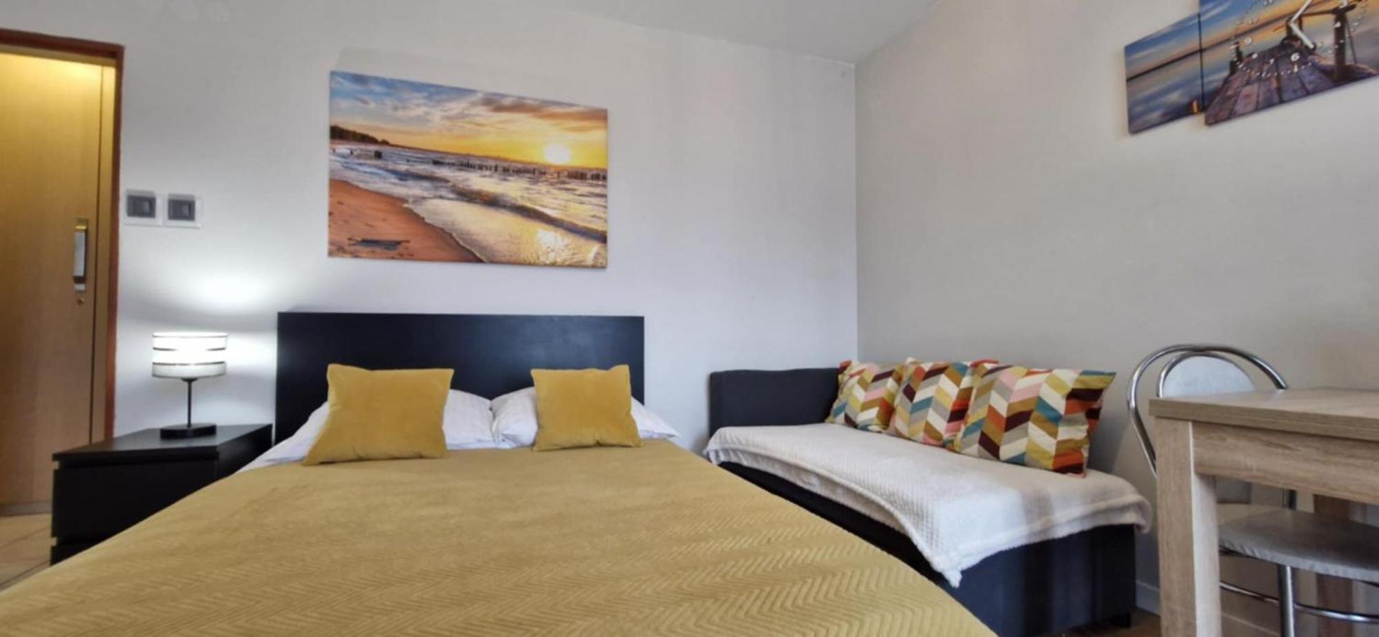 Cozy Modern Apartment Sunrise Studio 35M2 Balcony 3 Persons كراكوفيا المظهر الخارجي الصورة